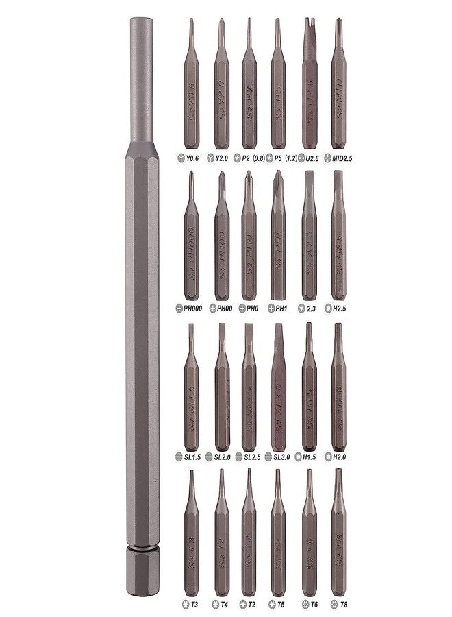 HUBTURE 24 Pieces Precision Screwdriver Set, Multifunction Magnetic, Pocket Screwdriver Tool Kit, Mini Repair Kit for Electronics, Tablets, Cellphones - Image 5